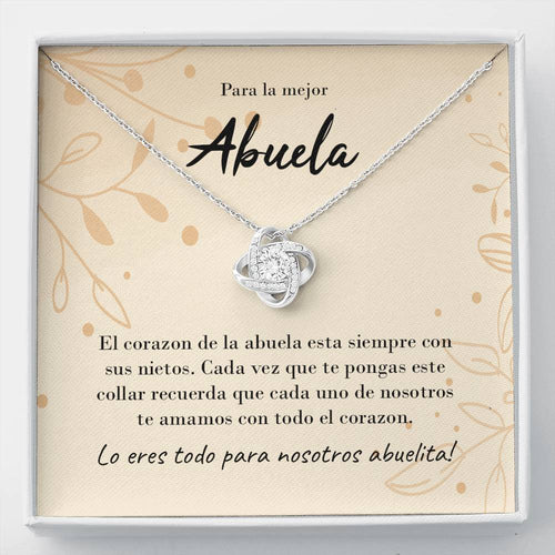 Abuela Knot Necklace