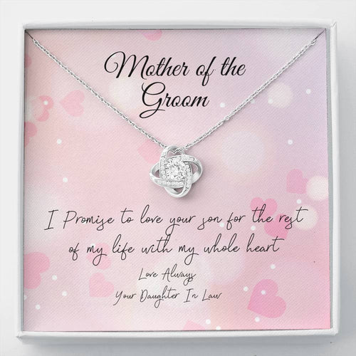Mother of the Groom Knot Necklace