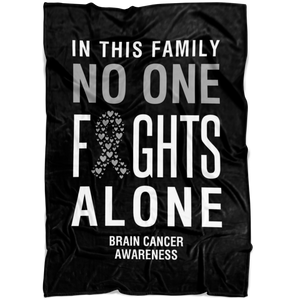 Brain Cancer Awareness Blanket