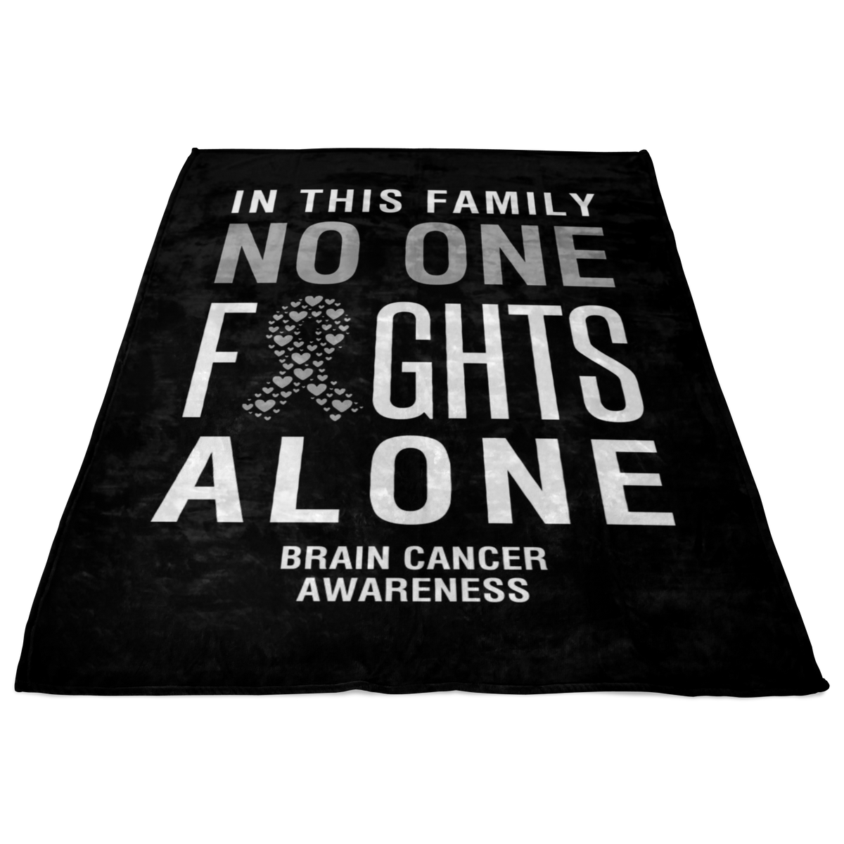 Brain Cancer Awareness Blanket Urban Forest Woodworking & Design