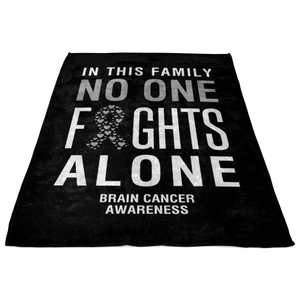 Brain Cancer Awareness Blanket