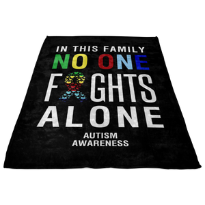 Autism Awareness Blanket