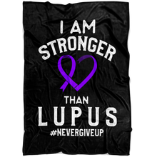 Load image into Gallery viewer, I Am Stronger Lupus Blanket