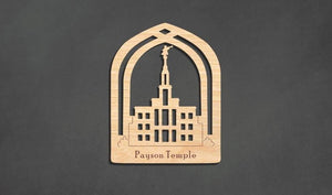 Payson Temple Christmas Ornament