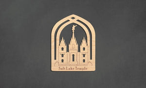 Salt Lake City Temple Christmas Ornament