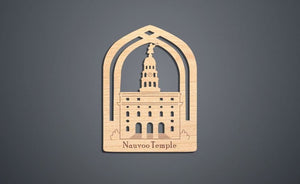 Nauvoo Temple Christmas Ornament