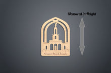 Load image into Gallery viewer, Newport Beach Temple Christmas Ornament