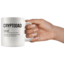 Load image into Gallery viewer, Crypto Dad White Mug