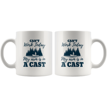Load image into Gallery viewer, Arm In A Cast Fisherman Mug