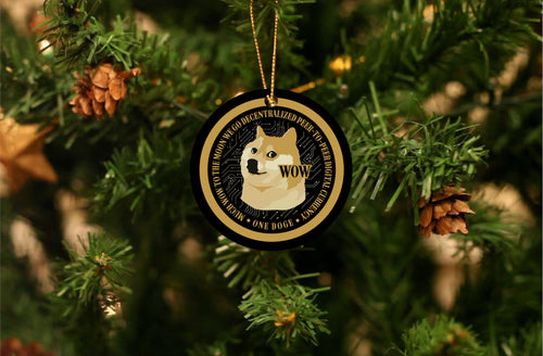 Doge Christmas Ornament