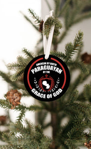 Paraguay By The Grace Of God Christmas Ornament