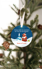 Load image into Gallery viewer, Laughter Made Us Friends Christmas Ornament