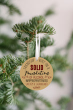 Load image into Gallery viewer, Friendship Built On Alcohol Christmas Ornament | Friends Christmas Gift