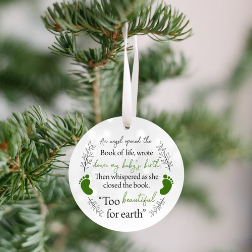 Miscarriage Christmas Ornament