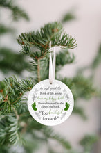 Load image into Gallery viewer, Miscarriage Christmas Ornament