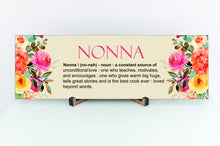 Load image into Gallery viewer, Nonna Definition Mother&#39;s Day Sign