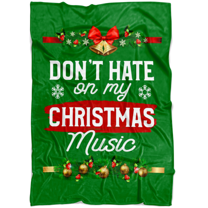 Don't Hate Christmas Blanket