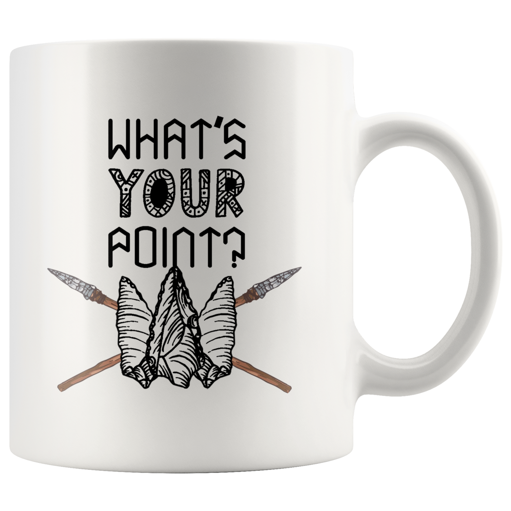 What's Your Point? Archaeologist Mug